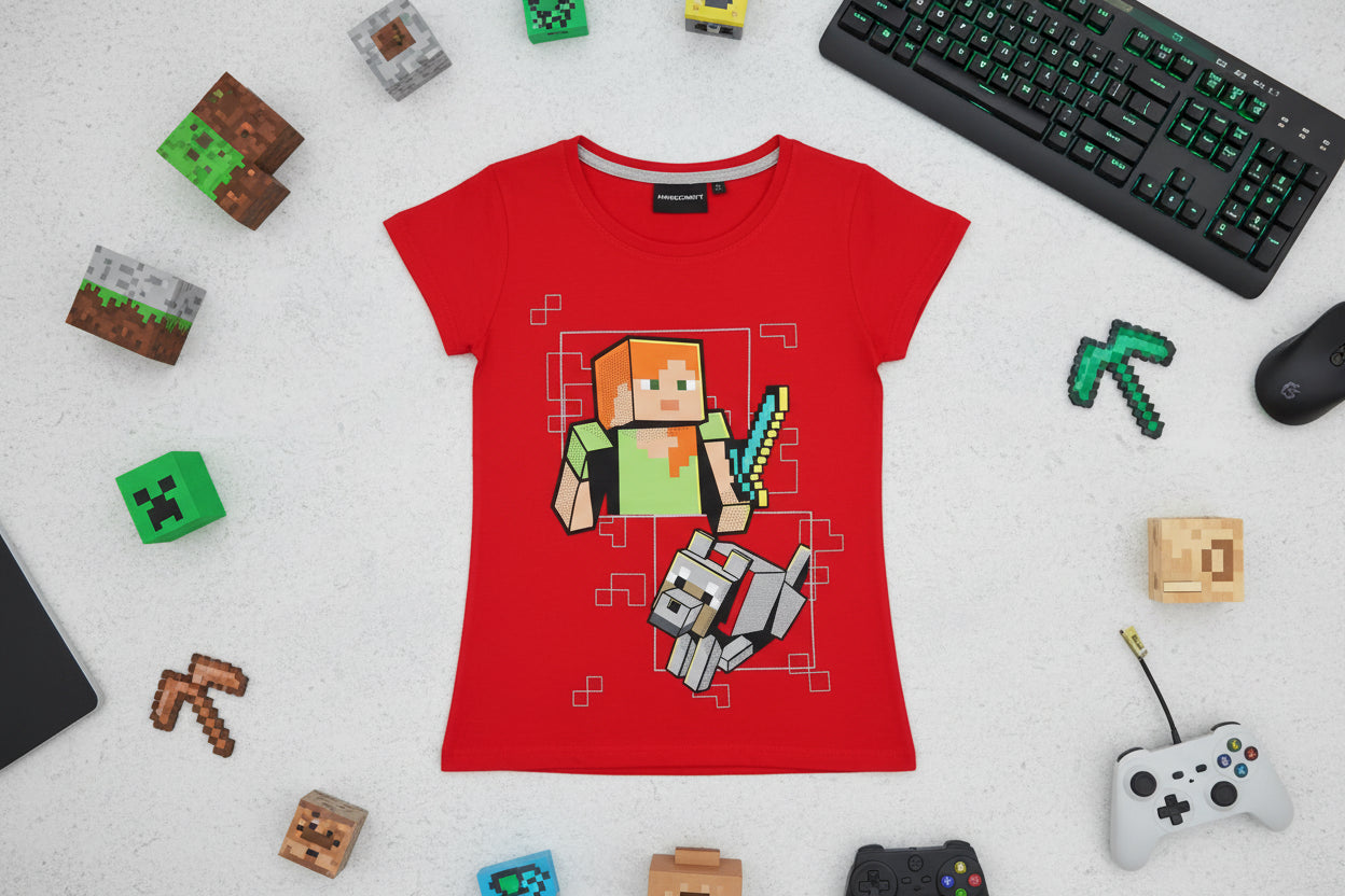 (Précommande) Tee shirt Minecraft 5 ans