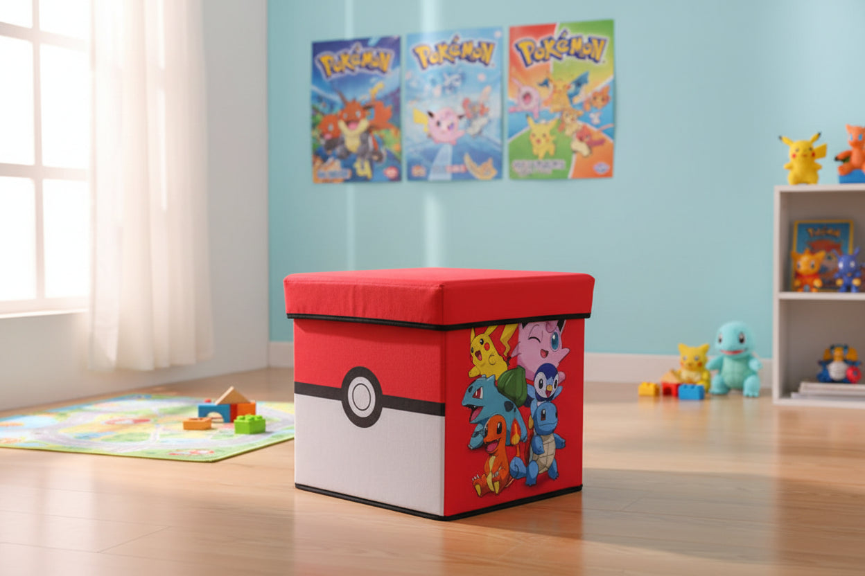 (Précommande) Coffre de rangement pour jouets Pokémon