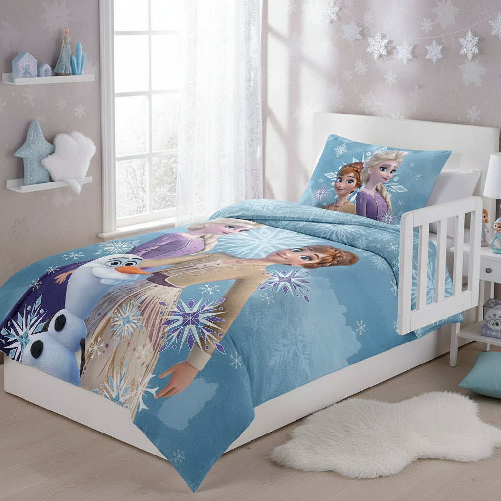(Précommande) Parure de lit bébé Reine des neiges