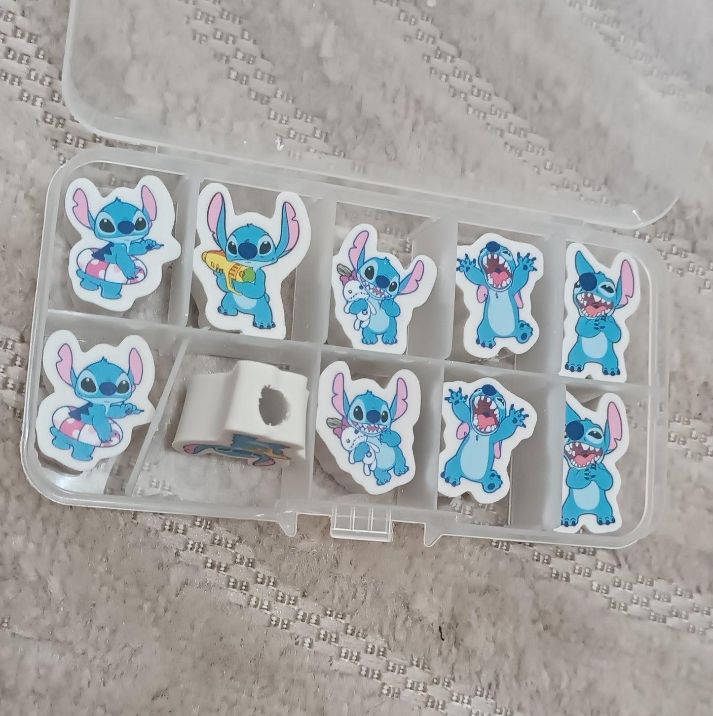 Gomme pour personnaliser crayon Stitch
