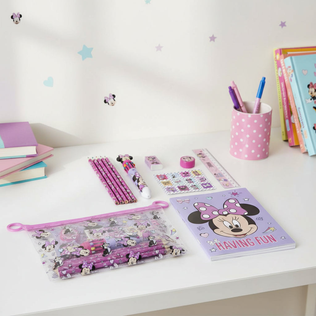 (Précommande) Ensemble de papeterie Minnie