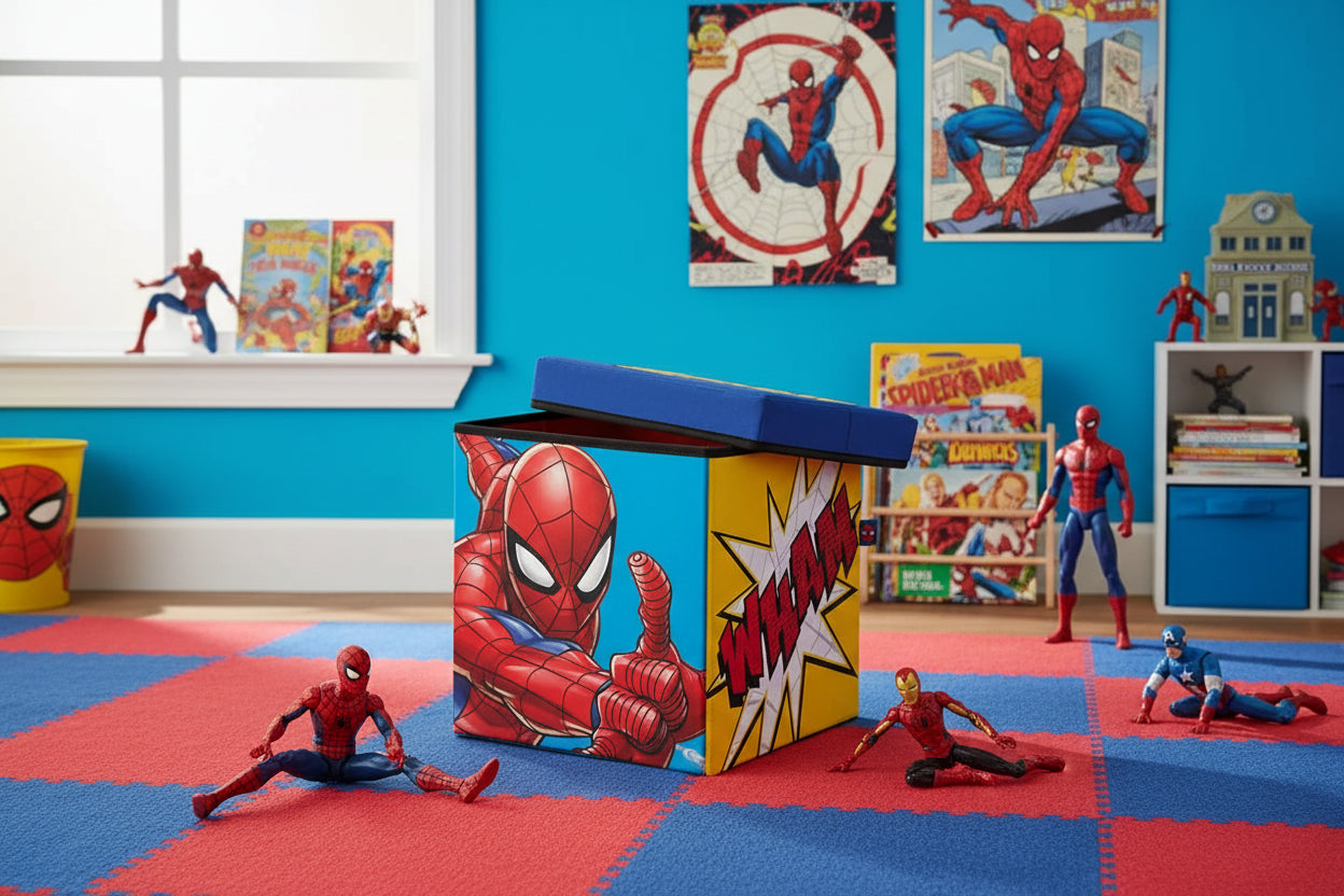 (Précommande) Rangement pour jouets Spiderman