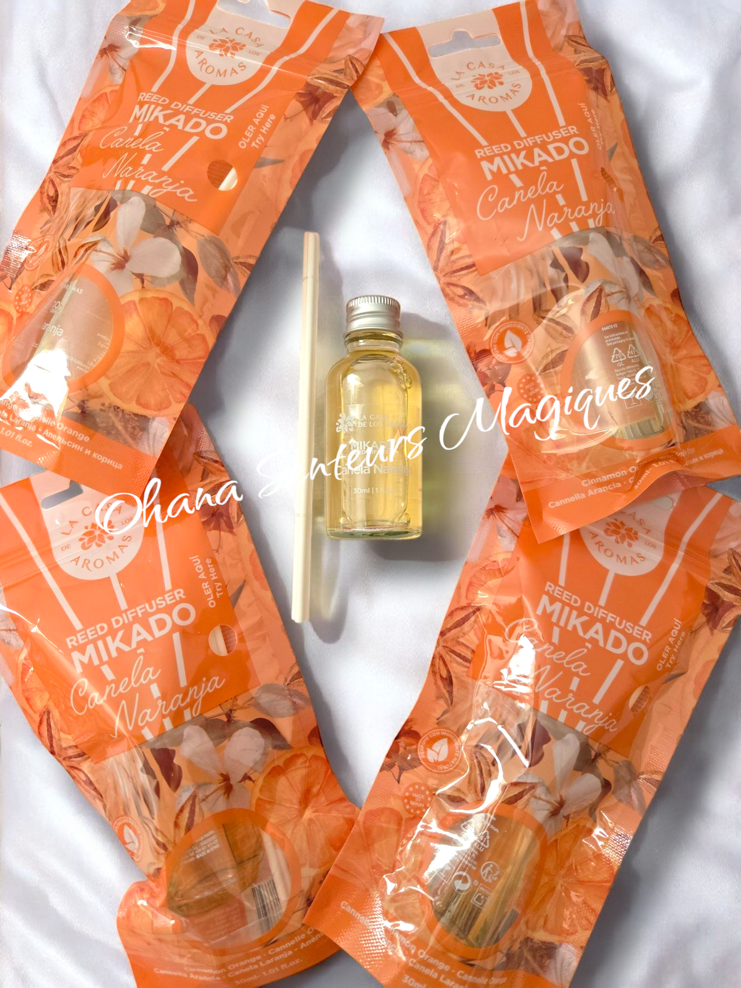 Mikado canelle et orange 30ml