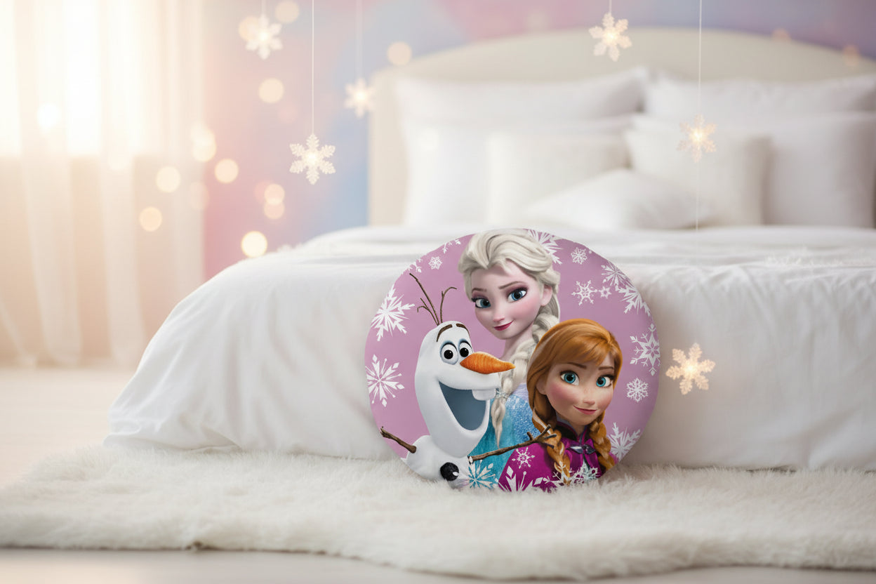 (Précommande) Coussin décoratif Reine des neiges