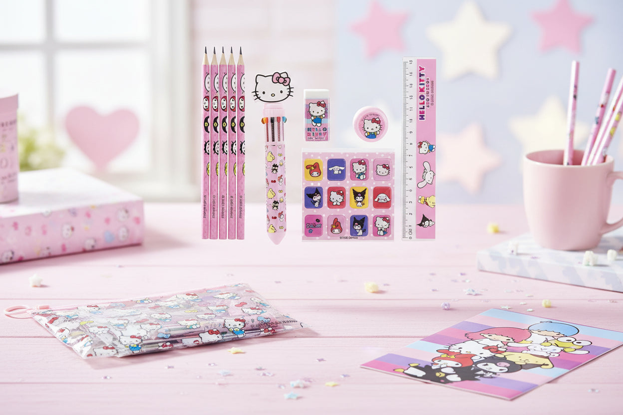 (Précommande) Ensemble de papeterie Hello Kitty
