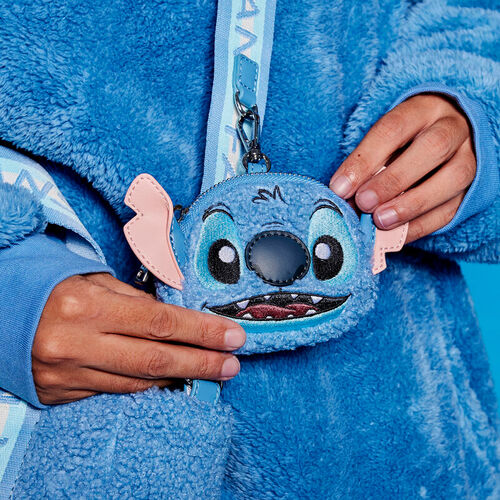 Sac en peluche + porte-monnaie Stitch Disney Loungefly