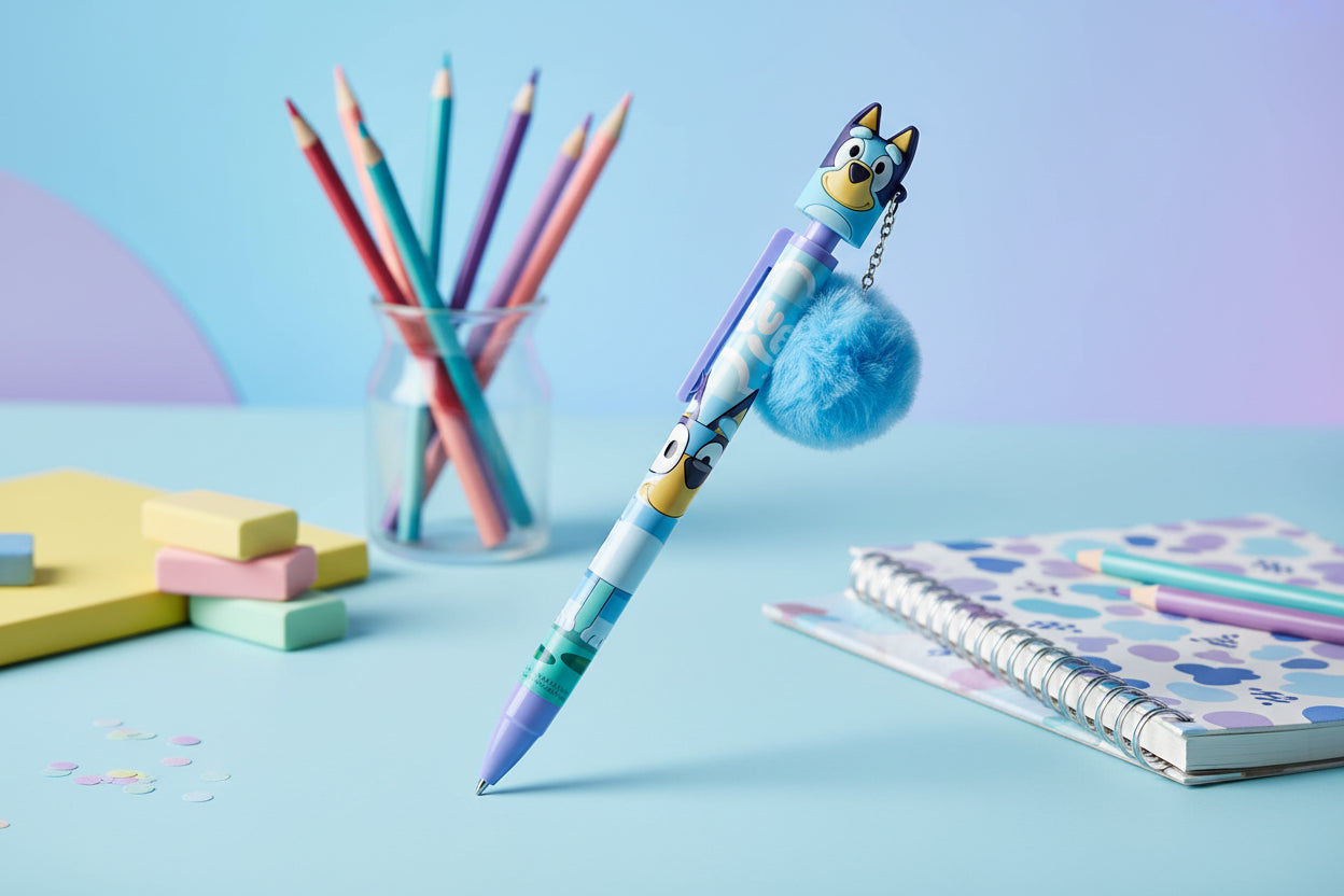 (Précommande) Stylo Bluey avec décoration