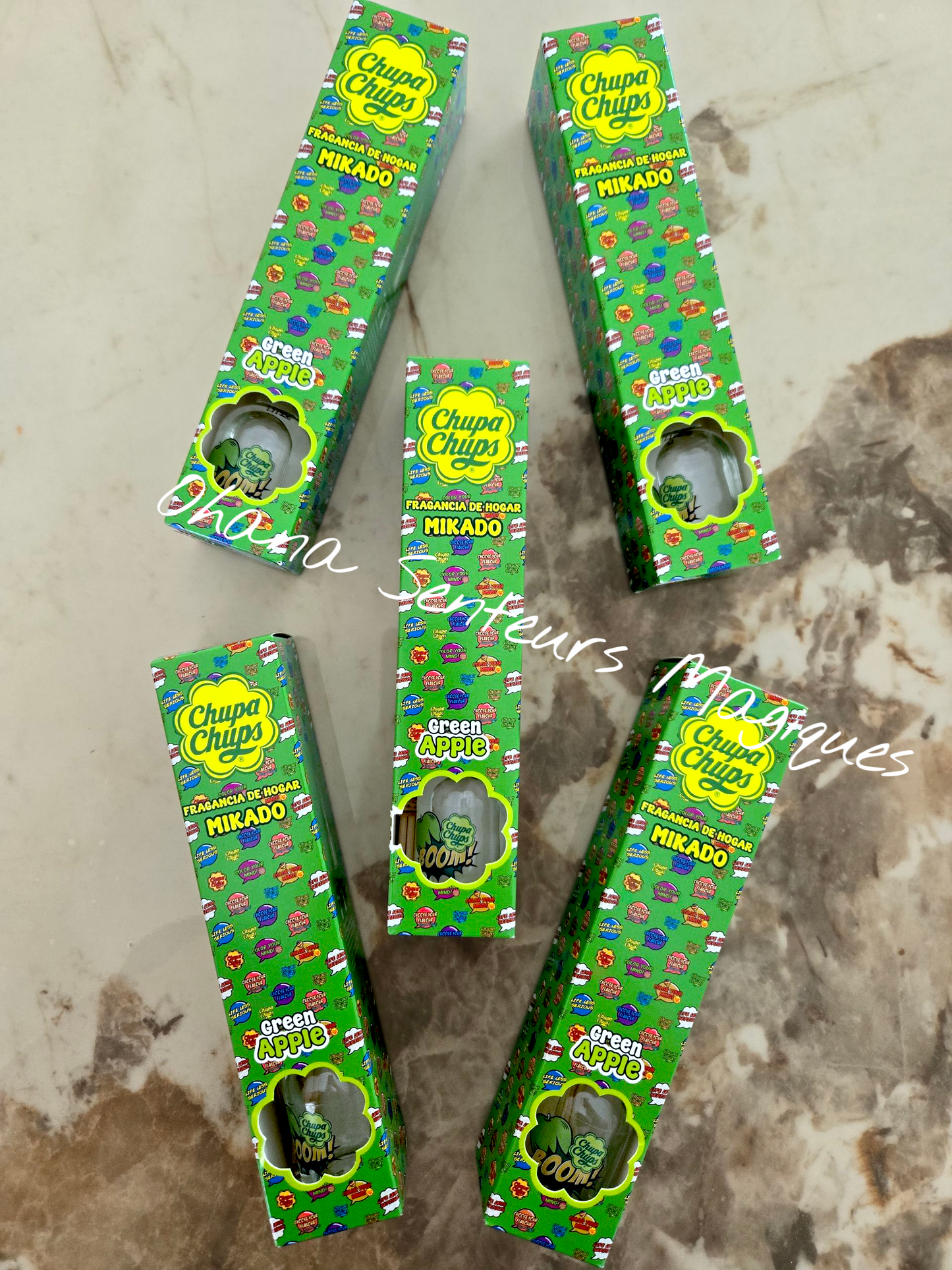 Mikado - Chupa chups pomme verte