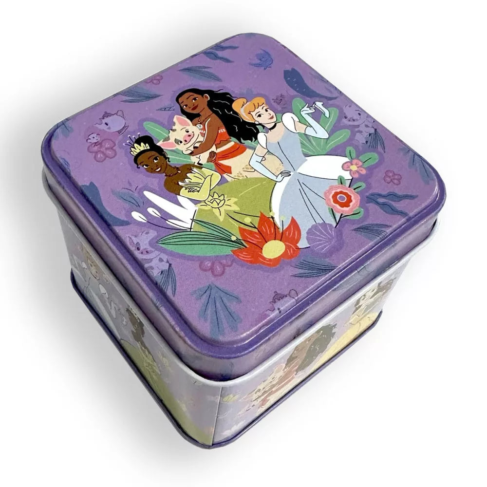 Mini boite en métal 7,5cm - Princesses