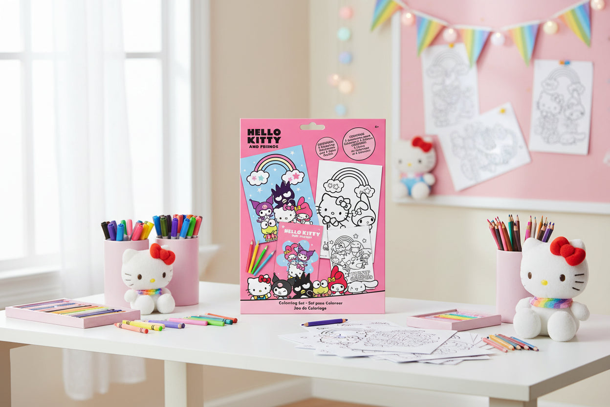 (Précommande) Ensemble de coloriage Hello Kitty