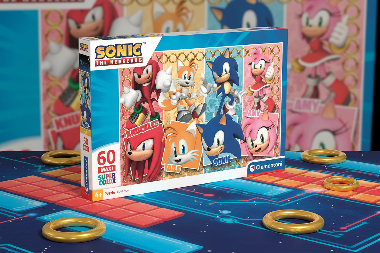 (Précommande) Puzzle maxi Sonic le hérisson 60 pièces Clementoni