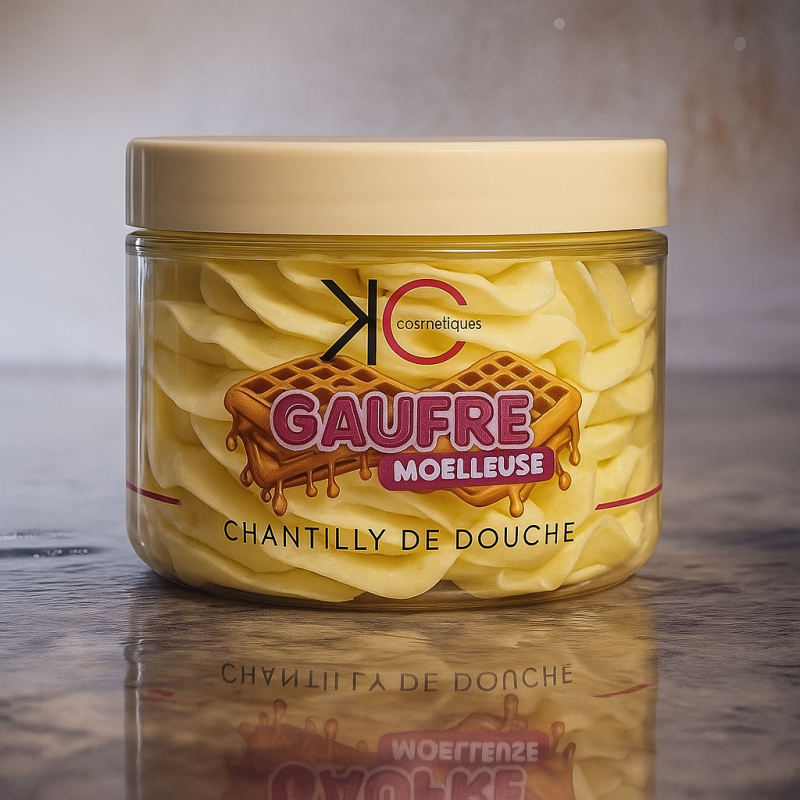 Chantilly de douche - Gauffre moelleuse