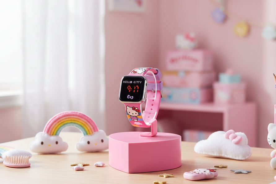(Précommande) Montre LED numérique Hello Kitty