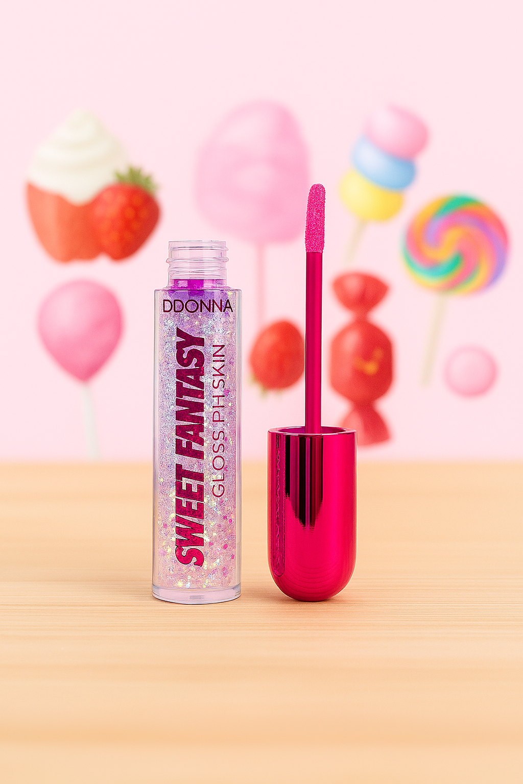 Gloss magic PH Pailleté senteurs sucrées
