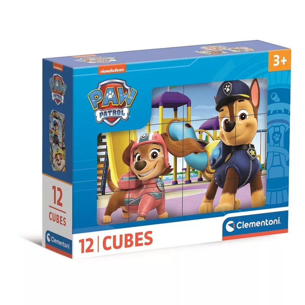 Puzzle 12 cubes Pat Patrouille