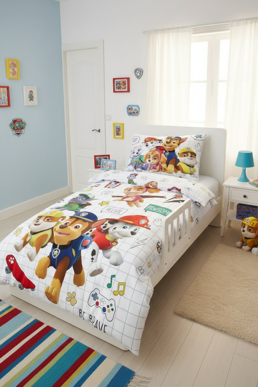 (Précommande) Parure de lit bébé Pat Patrouille