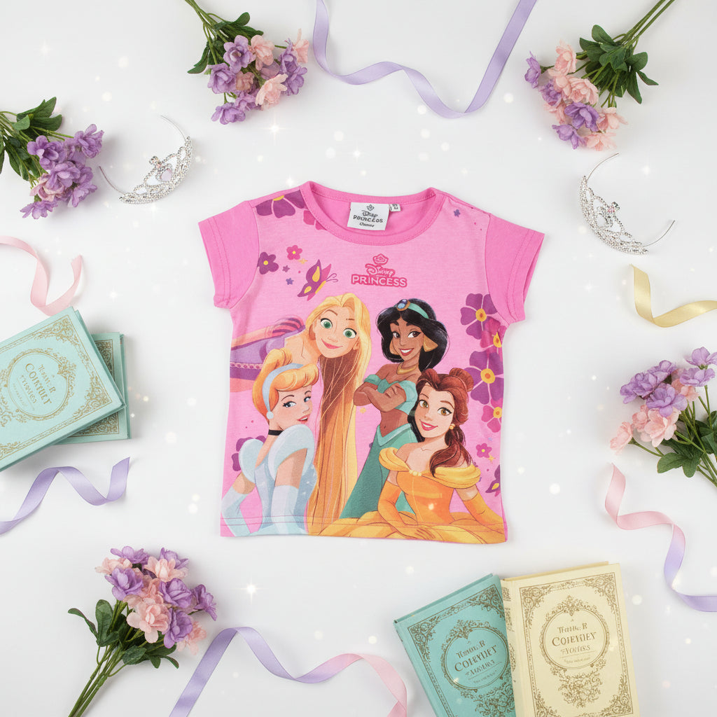 (Précommande) Tee shirt Princesses 2-6ans