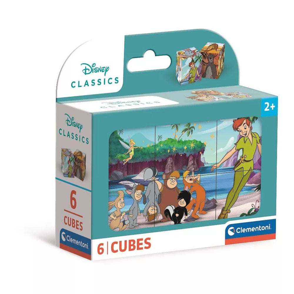 Puzzle 6 cubes Disney Classic