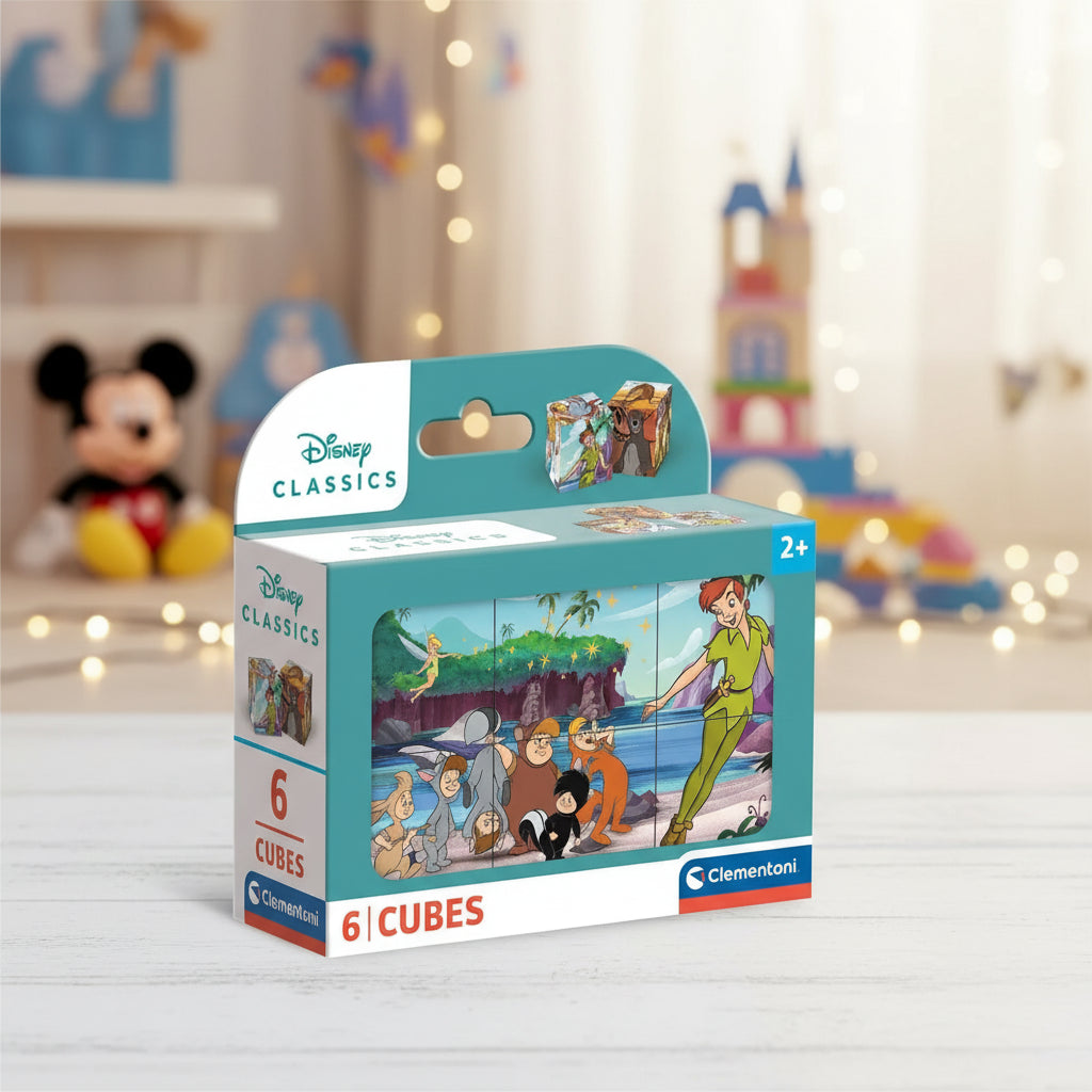 (Précommande) Puzzle 6 cubes Disney Classic