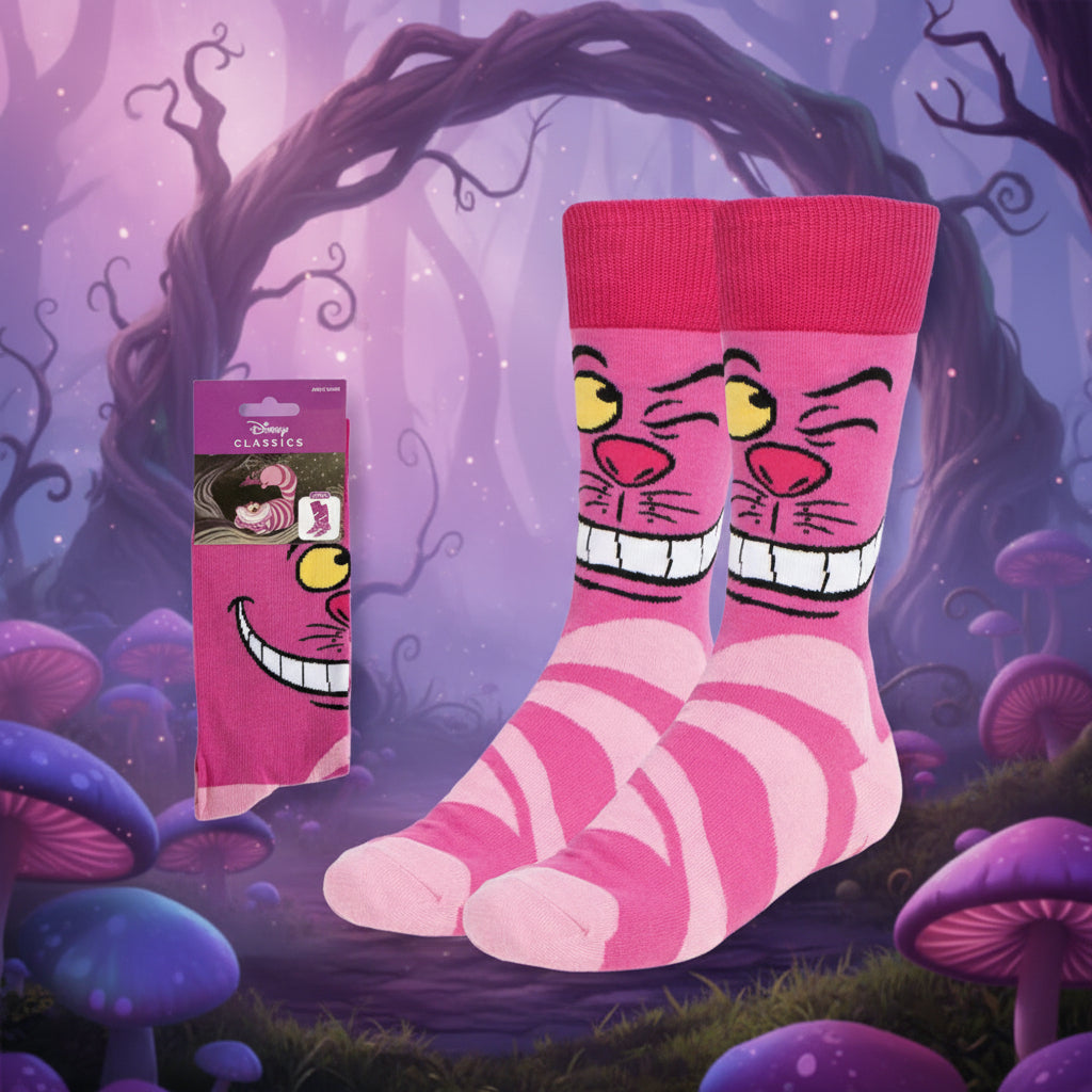 (Précommande) Chaussettes hautes pour adultes Alice au pays des merveilles 36/43