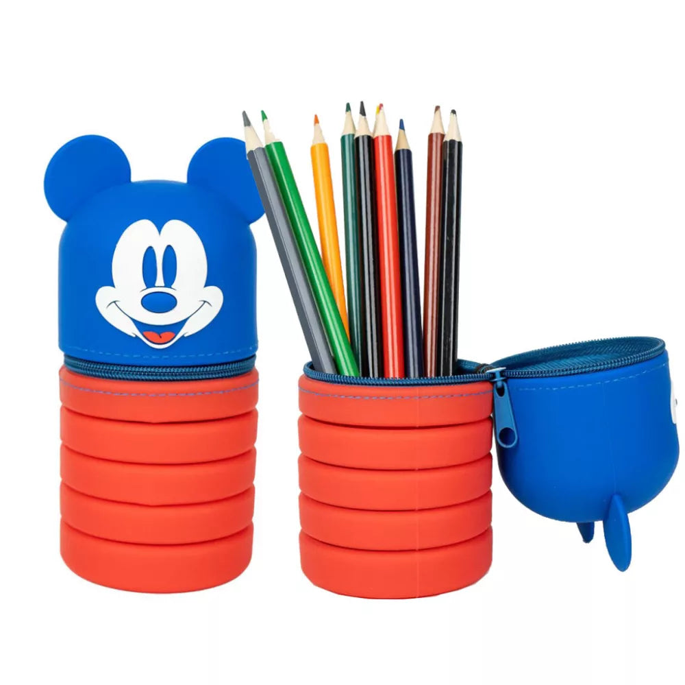 Trousse à crayons Disney Mickey 3D 20 cm