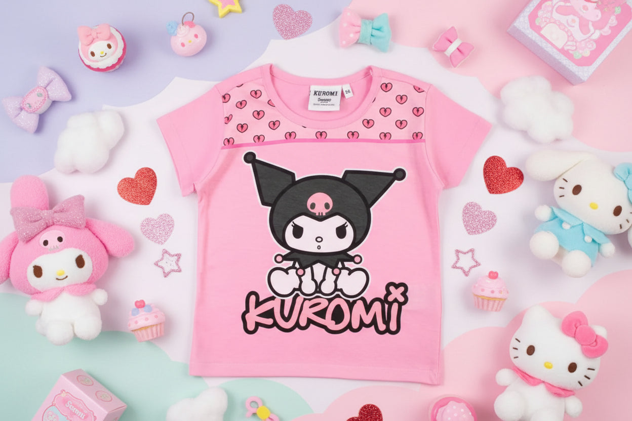 (Précommande) Tee shirt Kuromi 3 ans