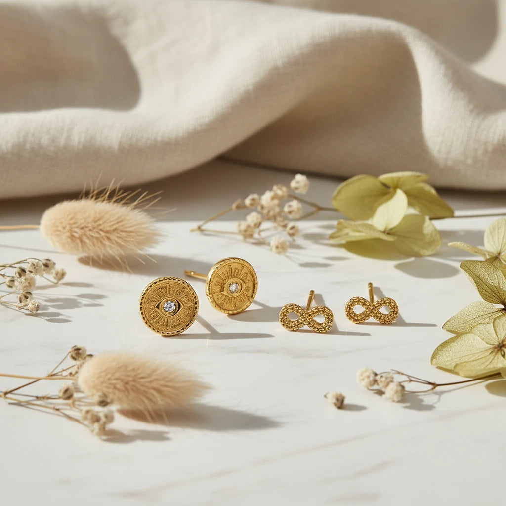 Ensemble de boucles d'oreilles (bijoux Victoria)