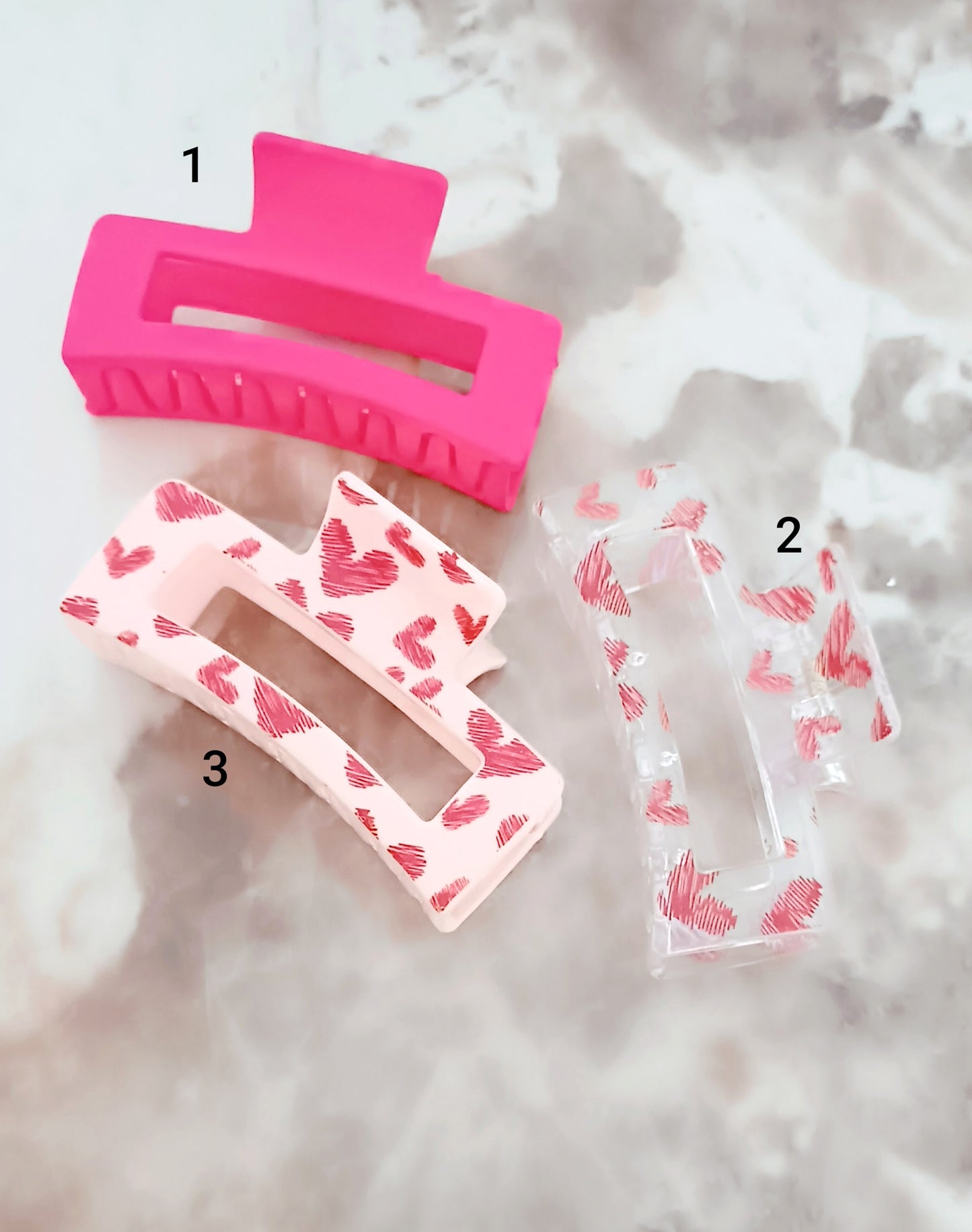 Pinces à cheveux girly