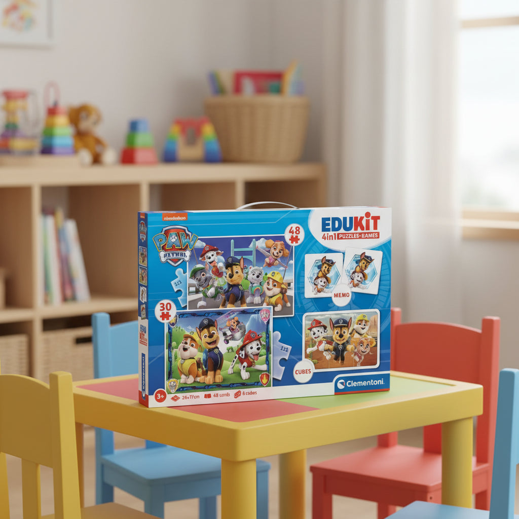 (Précommande) Collection de jeux Pat Patrouille 4 en 1