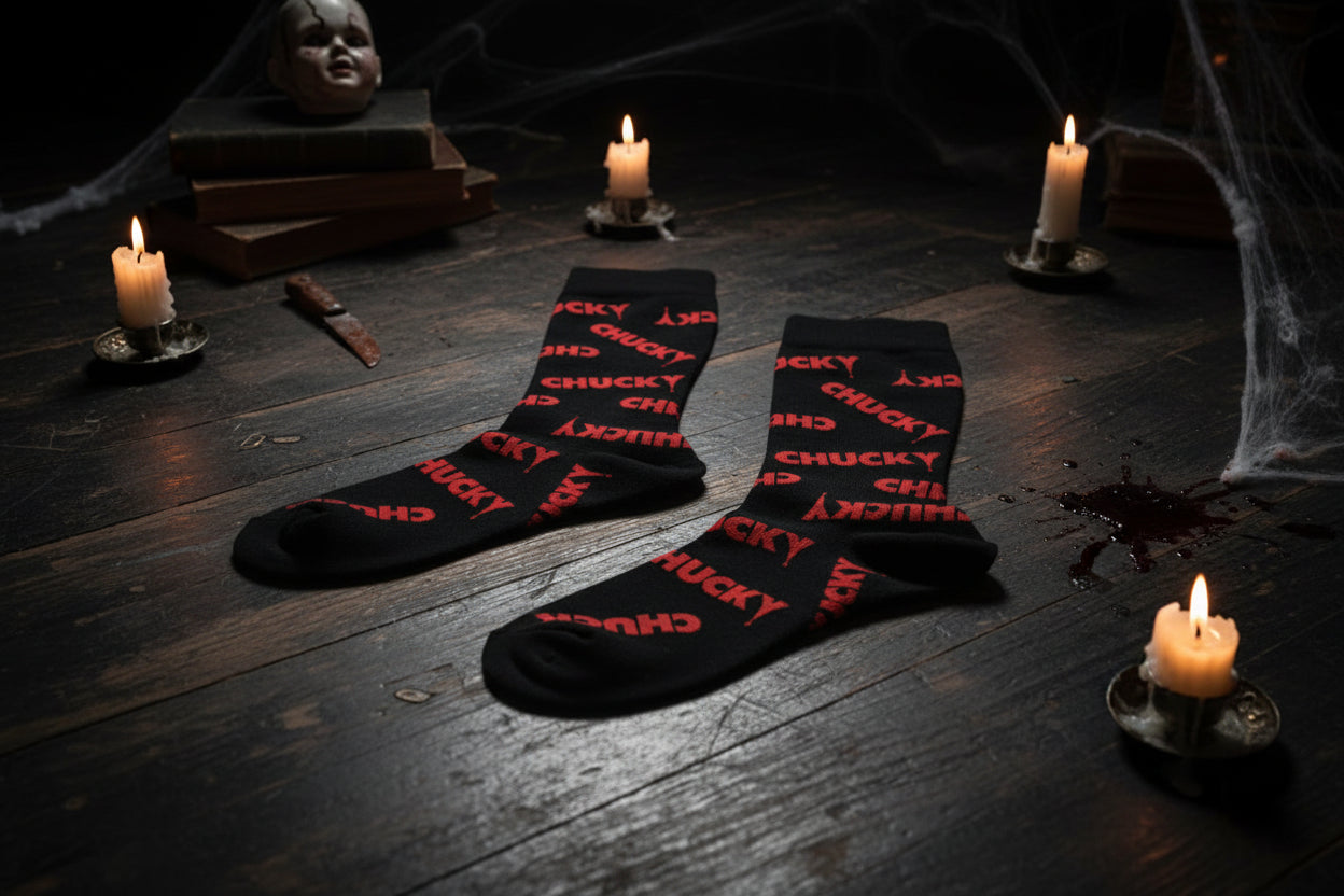 (Précommande) Chaussettes longues Chucky pour adultes 38/45