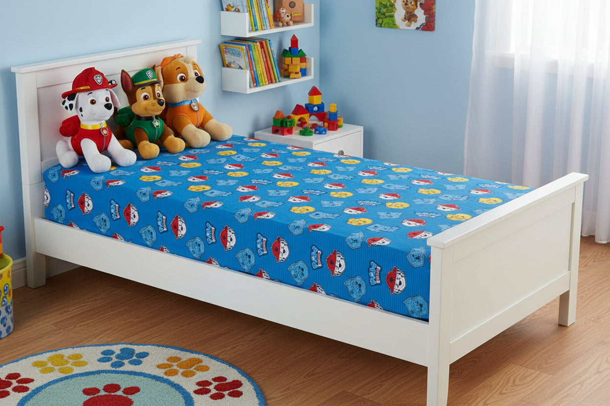 (Précommande) Drap house 1 personne Pat Patrouille