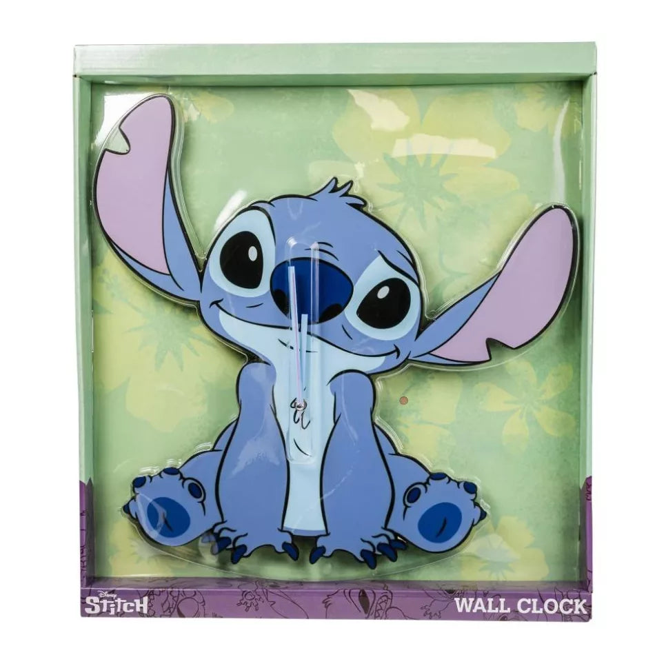 (Précommande) Horloge murale XL Disney Lilo et Stitch mignonne 50 cm