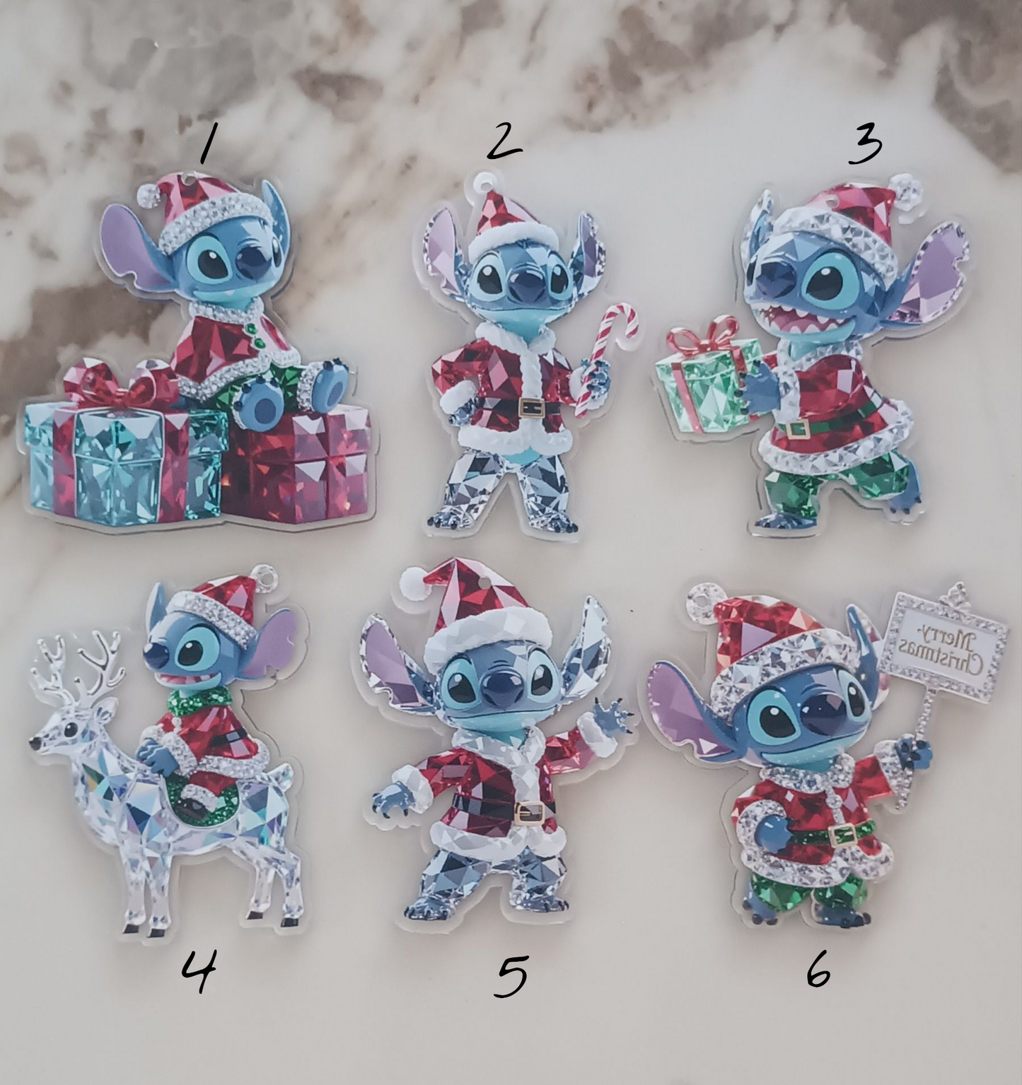 Décoration Sapin de Noël Stitch