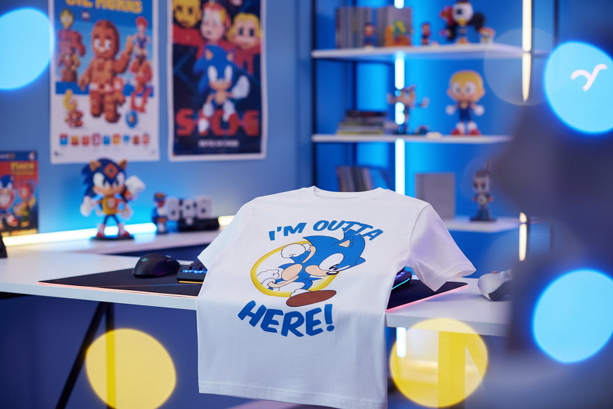 (Précommande) Tee shirt Sonic 9 ans