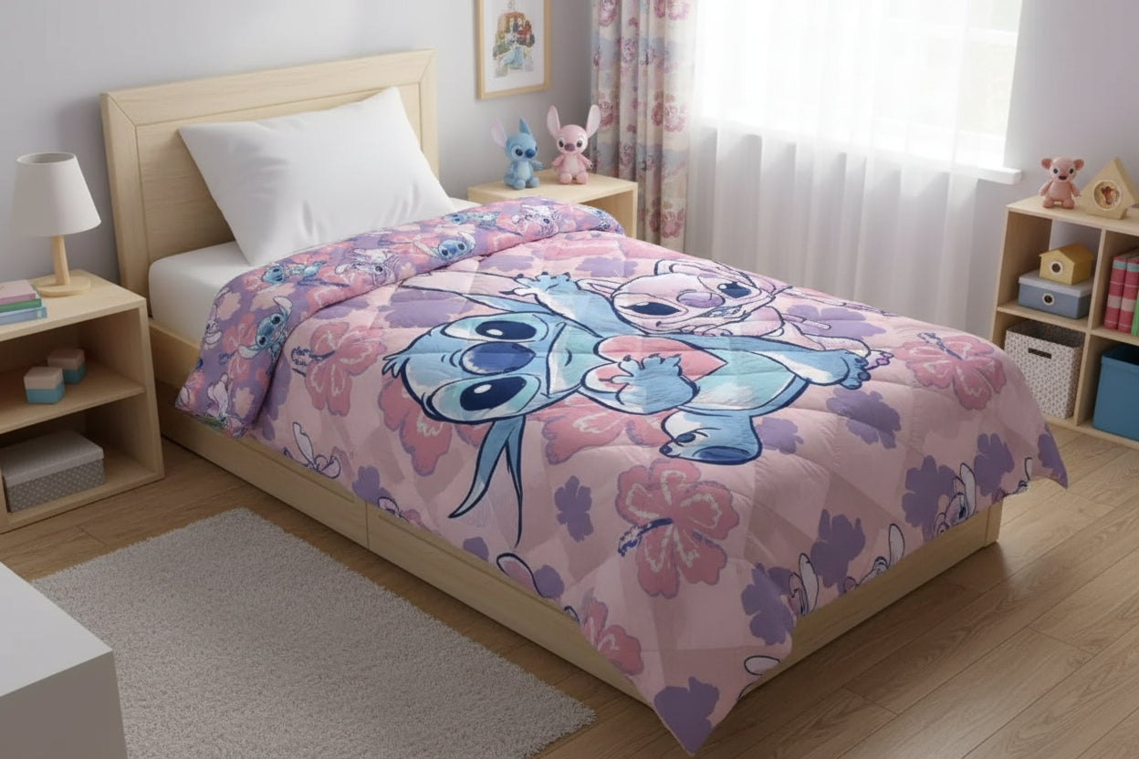 (Précommande) Couette lit 1 personne Stitch