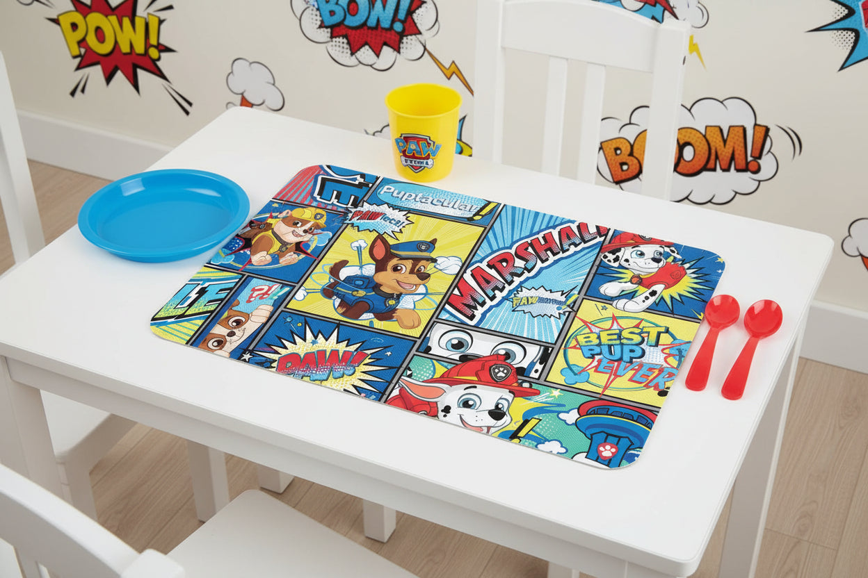 (Précommande) Set de table Pat Patrouille