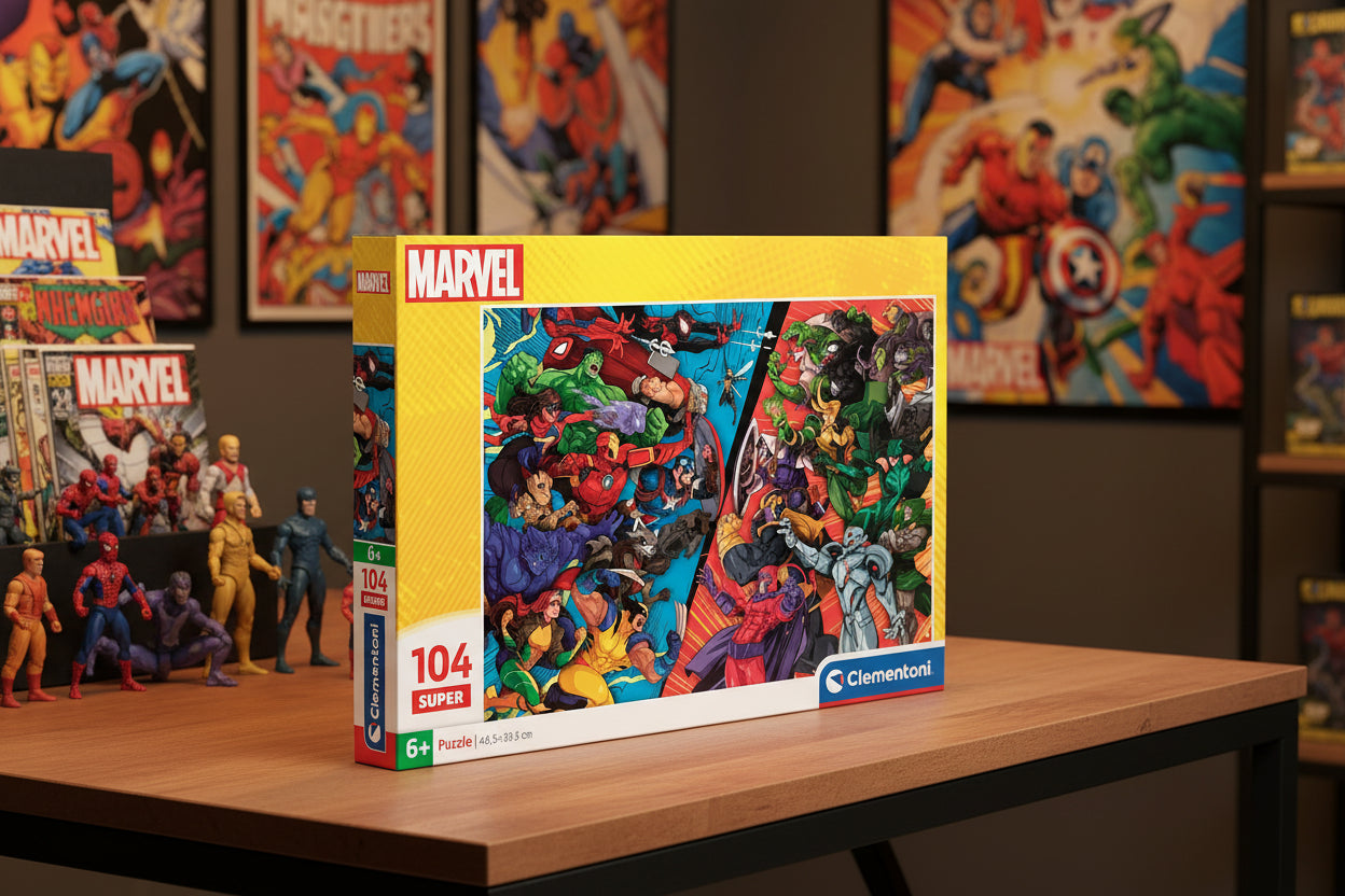 (Précommande) Puzzle Clementoni Marvel VS Villains 104 pièces