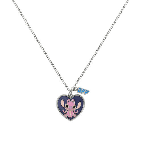 Lot de 2 colliers Disney Angel & Stitch