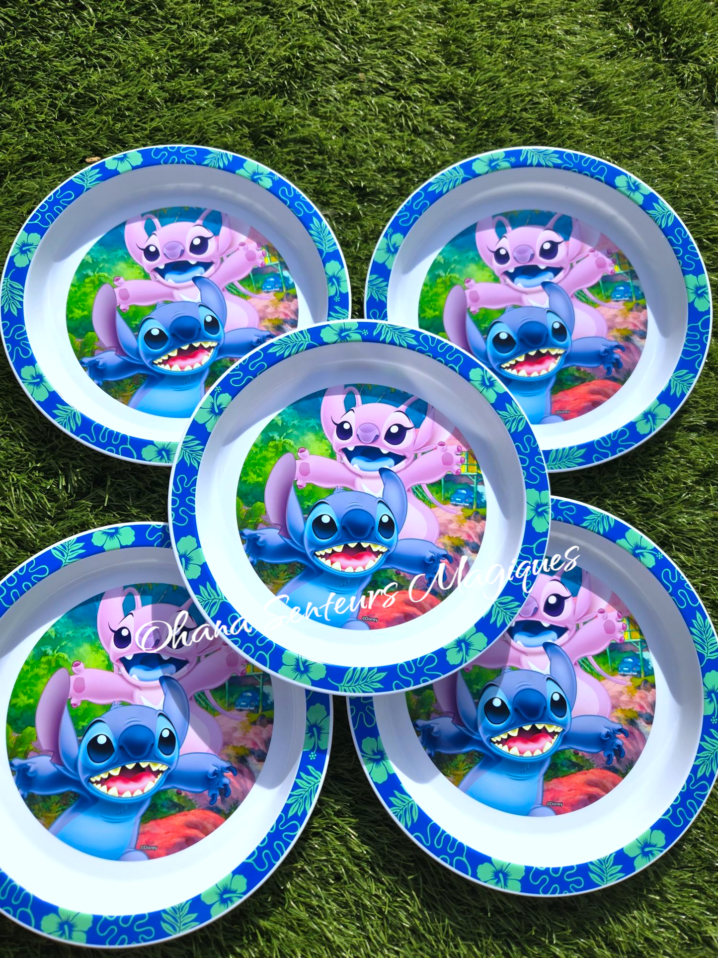 Assiette en plastique - Stitch