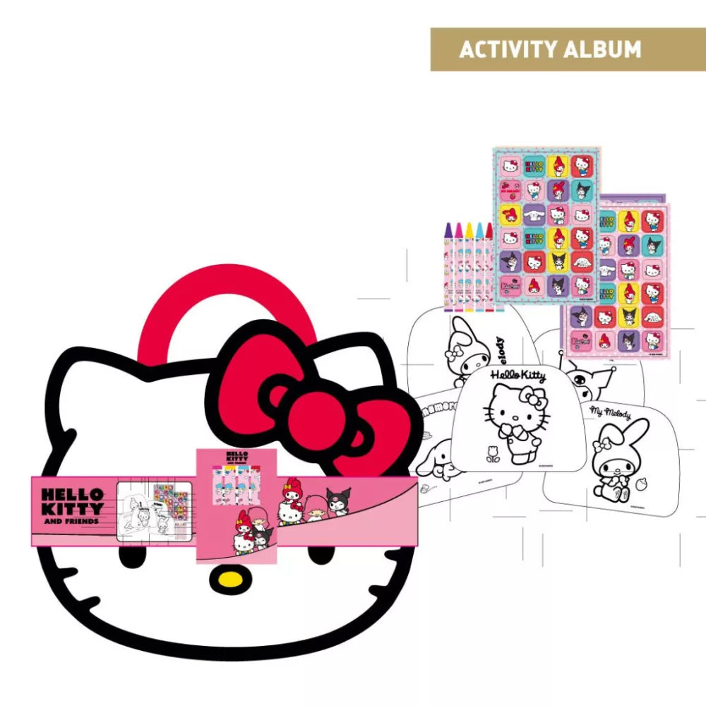 Précommande : HELLO KITTY & Friends - Display de 12 Grands Stylos Fluffy main image 0