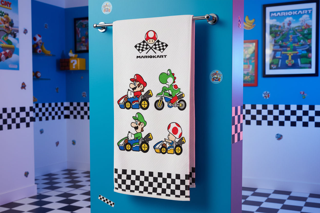 (Précommande) Serviette de bain Mario