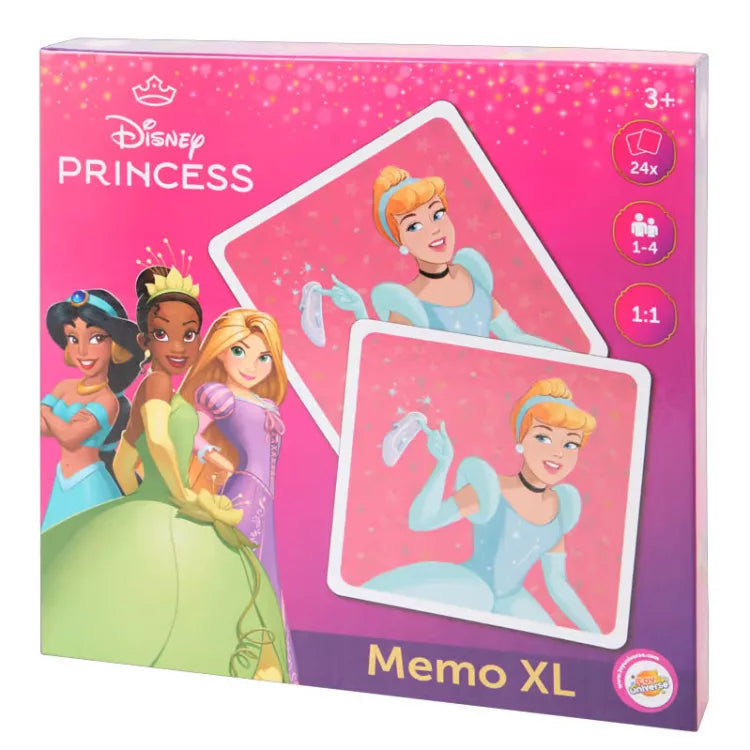 Jeu de mémoire Disney Princess XL 24 pièces