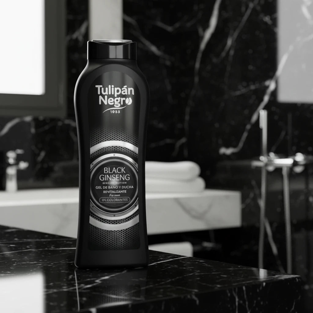 🖤 Gel Douche Tulipán Negro Black G5 650 ml ✨ Parfum Intense & Masculin
