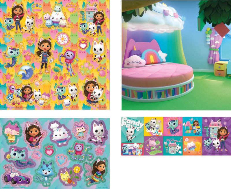 Ensemble d'autocollants Gabby