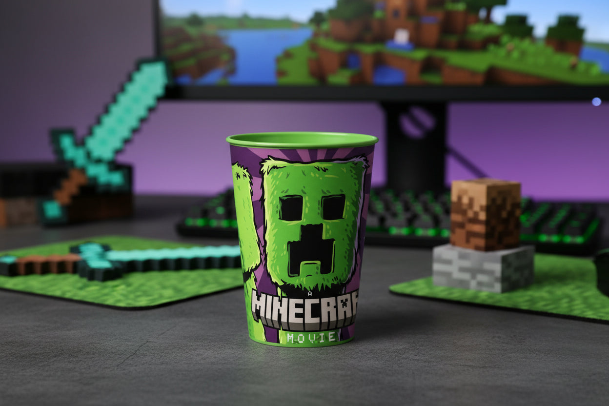 (Précommande) Gobelet en plastique Minecraft 260 ml