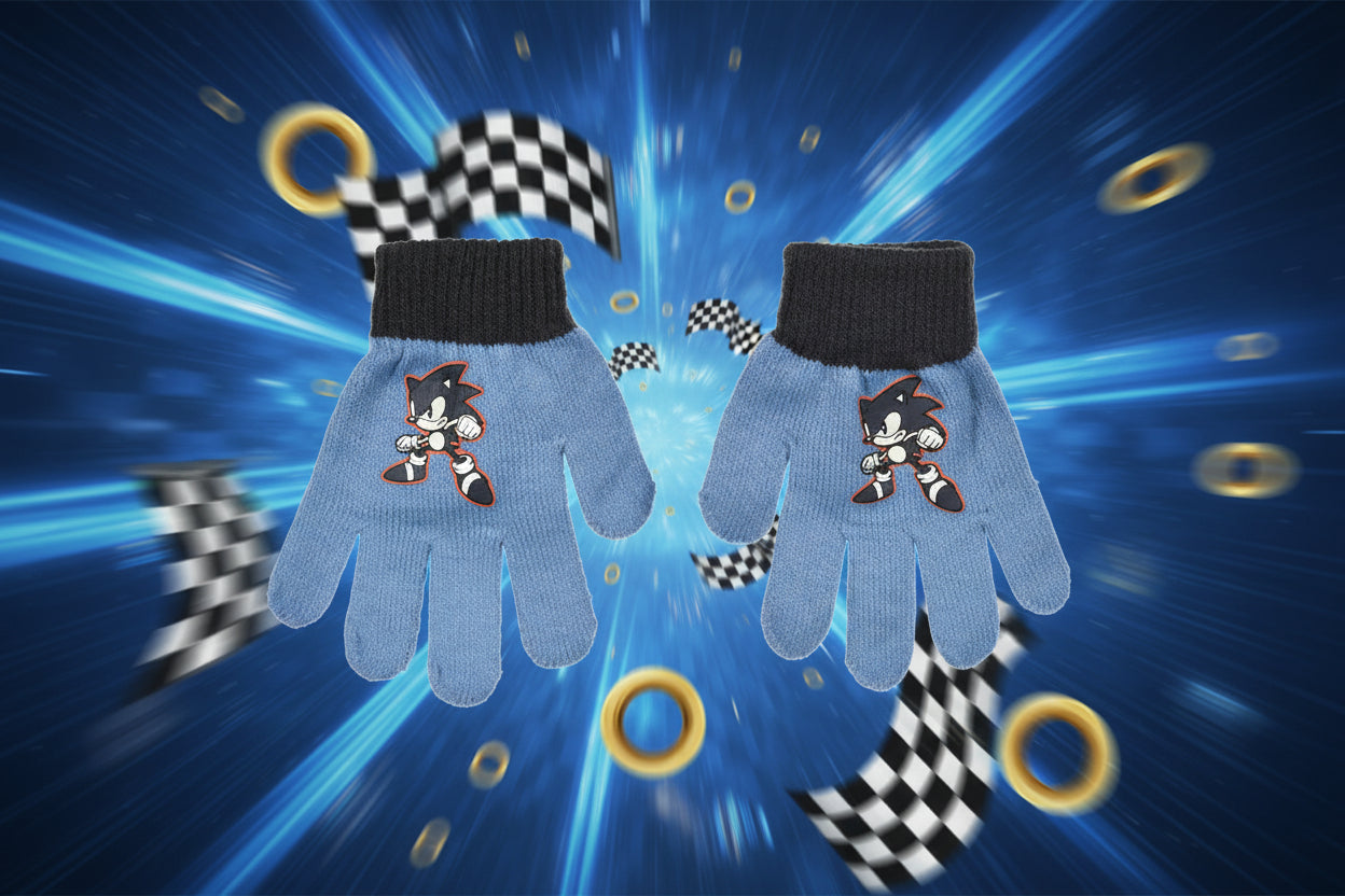 (Précommande) Gants pour enfants Sonic