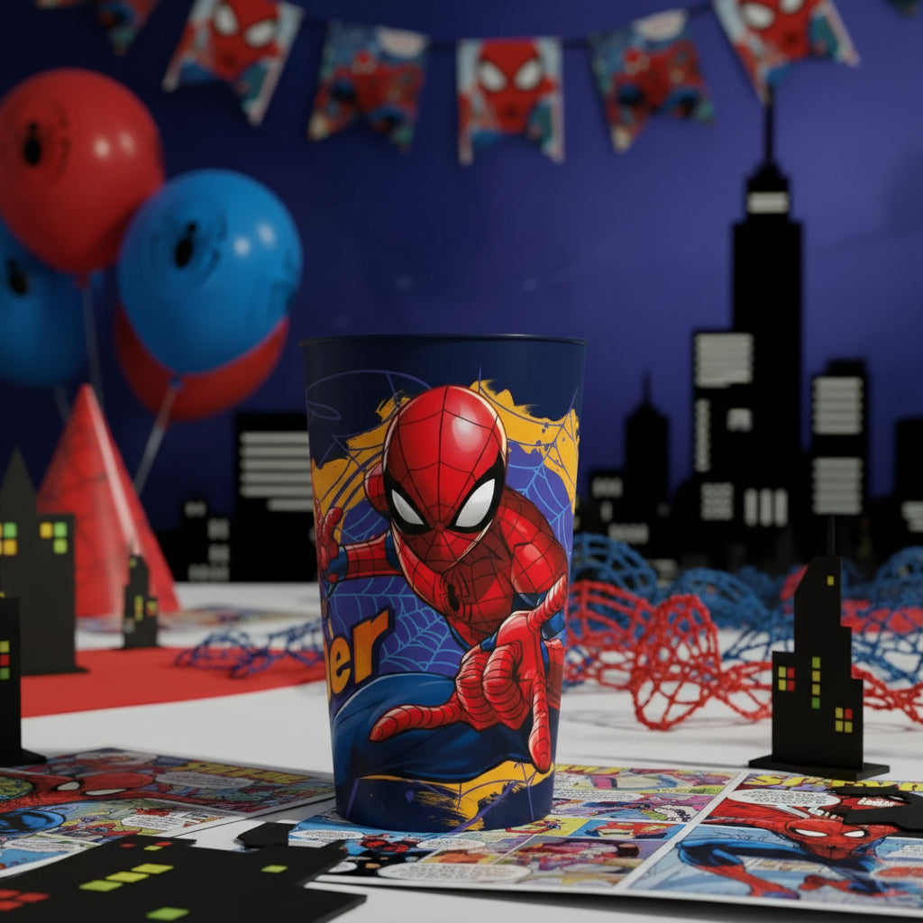 (Précommande) Gobelet en plastique Spiderman