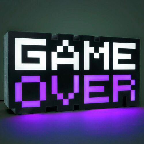 Lampe Game Over couleur changeante