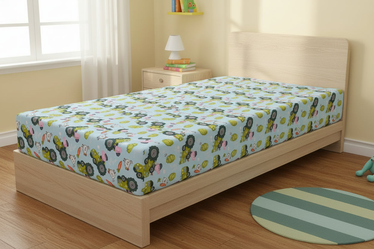 (Précommande) Drap housse 1 personne Peppa pig