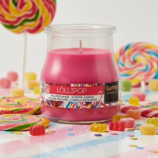 Bougie 100g parfum Sucette